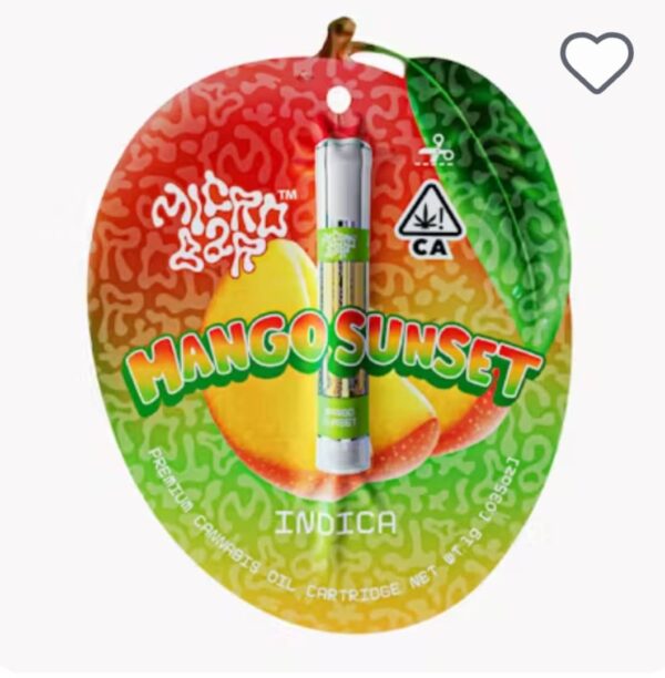 Mango Sunset Indica 1g Cartridge