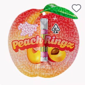 Peach Ringz Hybrid 1g Cartridge