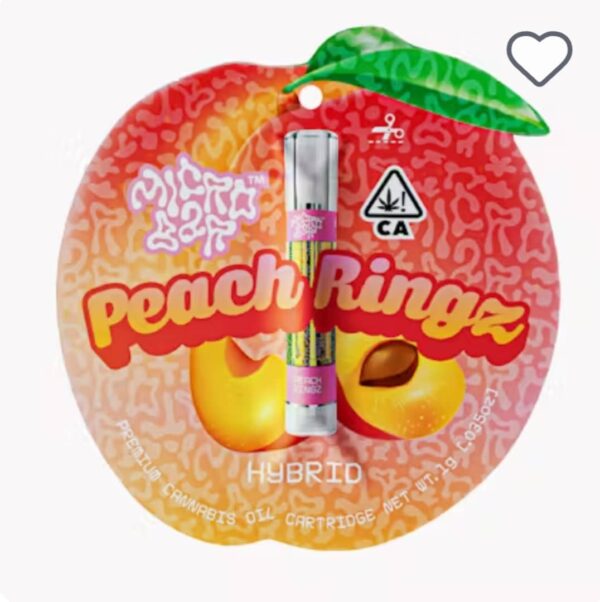 Peach Ringz Hybrid 1g Cartridge