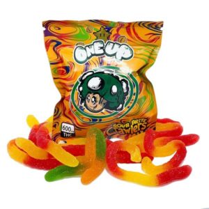 One Up Gummies Sour Brite Crawlers